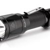 Fenix TK16 Tactical Flashlight - 1000 Lumens Front Side Diagonal