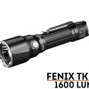 Fenix TK22UE Tactical Flashlight - 1600 Lumens Front Side Angled With TItle