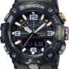 G-Shock Master of G MUDMASTER OD Green GGB1001A3 Front Side Closed Center Angled