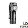 Fenix LD15R USB Rechargeable Right Angle Flashlight - 500 Lumens Vertical Center With Title