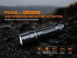 Fenix PD40R V2.0 Flashlight - 3000 Lumens Infographic 1