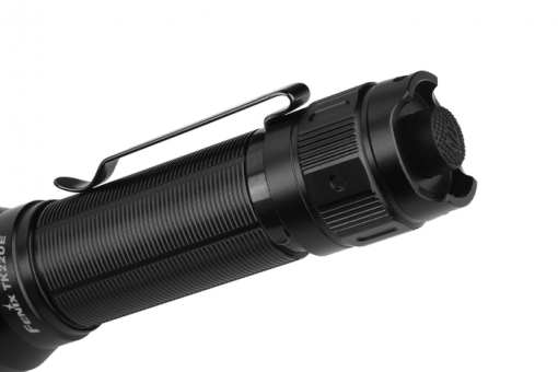 Fenix TK22UE Tactical Flashlight - 1600 Lumens Back Side Close Up