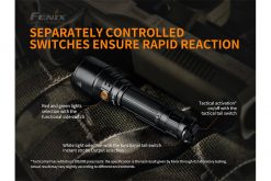 Fenix TK26R Tactical Flashlight - 1500 Lumens Infographic 4