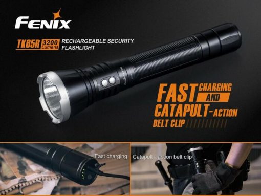 Fenix TK65R Rechargeable LED Flashlight - 3200 Lumens Infographic 10