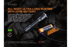 Fenix TK16 V2.0 Tactical Flashlight - 3100 Lumens Infographic 1