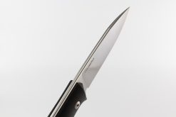 Lionsteel B35 Sleipner Steel Blade Black G10 Handle Back Side Angled