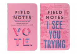 Field Notes United States of Letterpress 3 Pack C - Graph Paper Memo Books (48 Pages) Pair 2