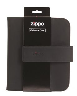 A black Zippo - Collectors Case.