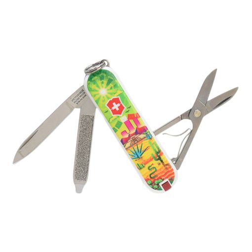 Victorinox Limited Edition 2018 Classic SD - Mexican Sunset Front Side Open