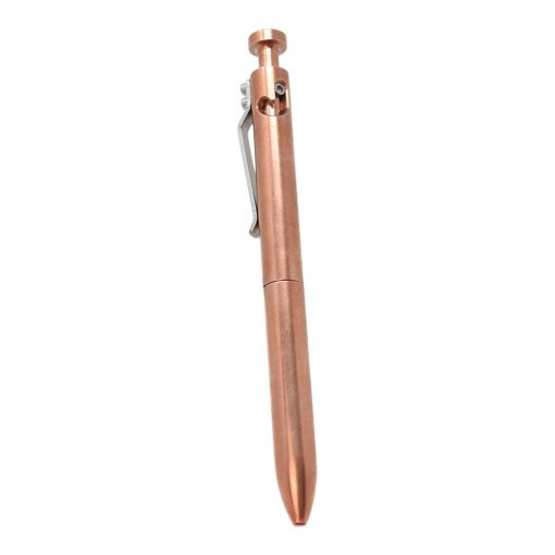 Karas Bolt V2 Pen - Copper Front Side Vertical