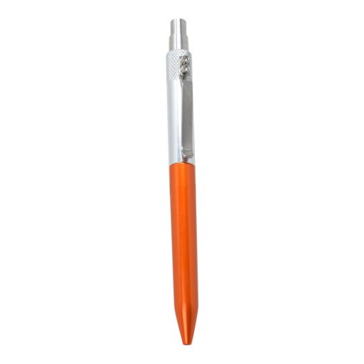 Karas Retrackt V2 Click Pen - Orange Front Side Vertical