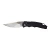 a Pro-Tech Tactical Response 4 Automatic 154CM Mike Irie Mirror Finish Compound Ground Blade MOP Button Black Aluminum Handle on a white background.