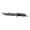 Buck Knives 119 Fixed 420HC Clip Point Blade - Nickel/Ebony Front Side