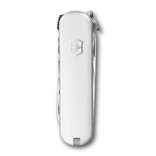 Victorinox Nail Clip 580 Multi-Tool White Front Side Closed