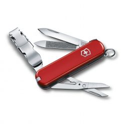 Victorinox Nail Clip 580 Multi-Tool Red Front Side All Tool Open