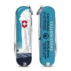 Victorinox Limited Edition 2019 Classic SD - Yellowstone Front Side Closed and Back Side Closed