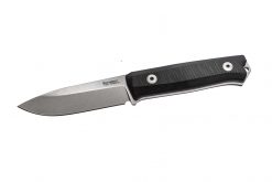 LionSteel B40 Sleipner Steel Blade Black G10 Handle Front Side