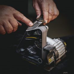 Work Sharp - Blade Grinding Attachment for the Ken Onion Edition Sharpener In use With Hands 2