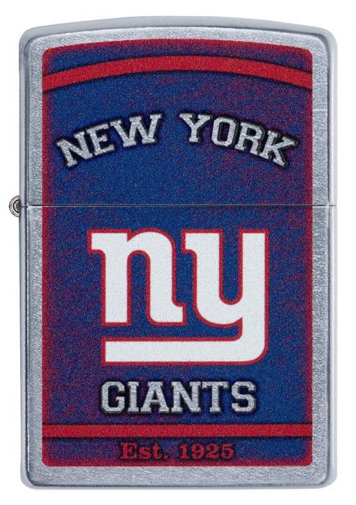 Zippo - NFL New York Giants Design Lighter Front Side Closed