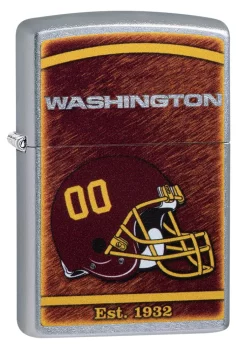 Zippo - NFL Washington Redskins 2019 Design Lighter Front Side Angled