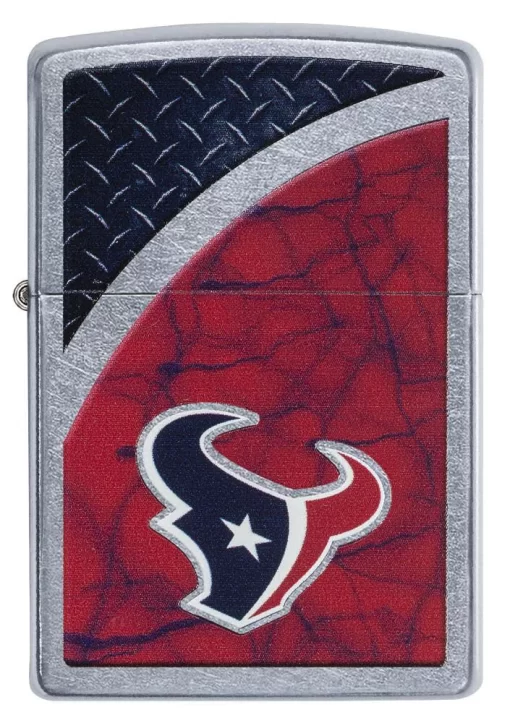 Zippo - NFL Houston Texans 2016 Design Lighter Front Side Closed Centered