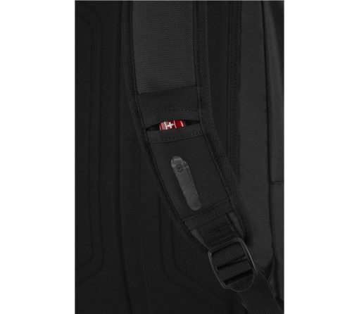 Victorinox - Altmont Original Standard Backpack - Black Close Up Sleeve Pocket