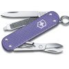 Victorinox Classic SD Alox - Electric Lavender Front Side Open