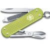 Victorinox Classic SD Alox - Lime Twist Front Side Open