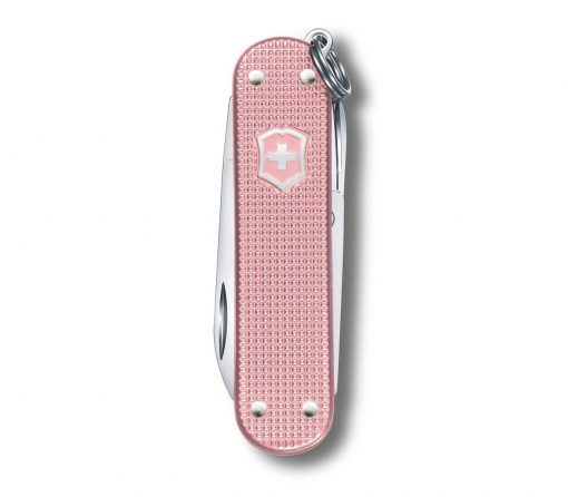 Victorinox Classic SD Alox - Cotton Candy Front Side Closed