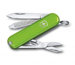 Victorinox Classic SD - Smashed Avocado Front Side Open