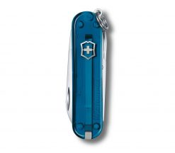 Victorinox Classic SD - Transparent Sky High Front Side Closed