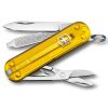 Victorinox Classic SD - Transparent Tuscan Sun Front Side Open