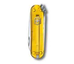 Victorinox Classic SD - Transparent Tuscan Sun Front Side Closed
