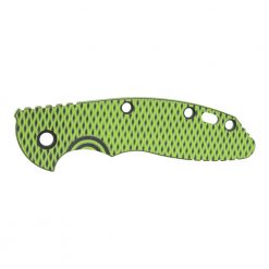 Hinderer XM-18 3.5" - Neon Green/Black G-10 Scale