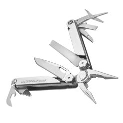 Leatherman Curl Multi-Tool Stainless Steel Front Side Diagonal Open