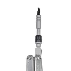 Leatherman Ratchet Driver Tool Stainless Steel Front Side Attached