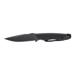 Spartan Blades Phrike Black S35VN Fixed Blade Black G-10 Inlay Handle Front Side