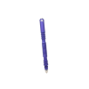 Hinderer Investigator Spiral Pen - Matte Purple Aluminum - Front Side Closed