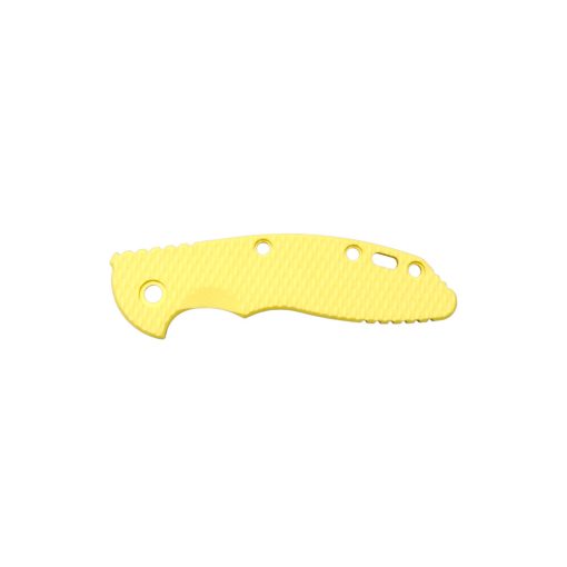 Hinderer XM-18 3.5" - Yellow G-10 Scale Front Side