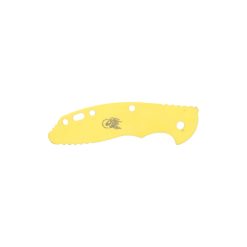 Hinderer XM-18 3.5" - Yellow G-10 Scale Back Side