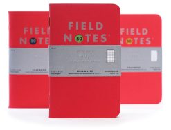 Field Notes Fifty - Graph Paper Memo Book 3 Pack (48 Pages) All Front Side Closed