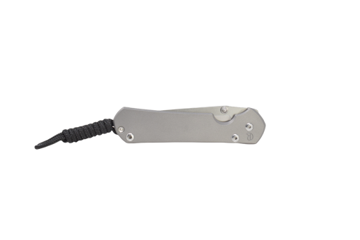 Chris Reeve Knives Small Sebenza 31 S35VN Tanto Blade Titanium Handle Front Side Closed