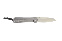 Chris Reeve Knives Small Sebenza 31 S45VN Insingo Blade Titanium Handle Back Side Open