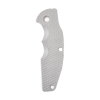 Hinderer Jurassic - Textured Working Finish Titanium Scale Front Side Vertical