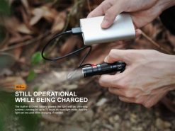 Fenix E09R Rechargable Black Flashlight - 600 Lumens Infographic 8 Charging