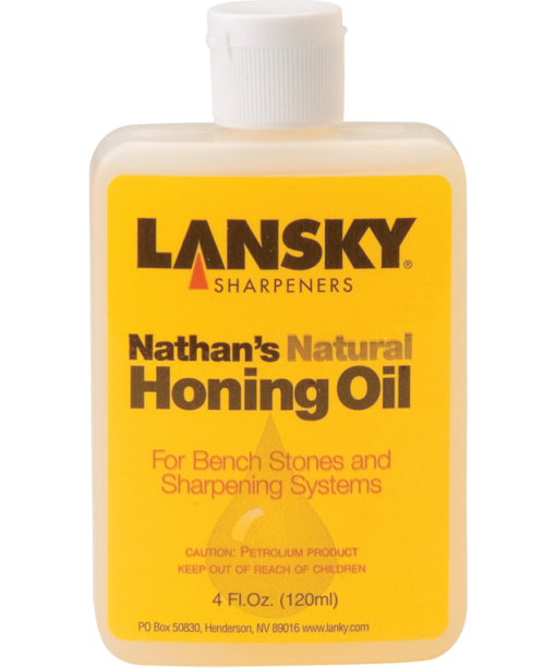 Lansky - Nathan's Natural Honing Oil (4 oz) Front Side Closed