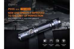 Fenix PD35 V3.0 Black Flashlight - 1700 Lumens Infographic 1
