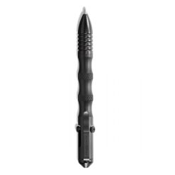 Benchmade 1120-1 Longhand AXIS Bolt-Action Pen Black 6061-T6 Aluminum Handle - Black Ink Clip Side Vertical