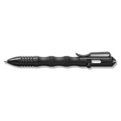 Benchmade 1120-1 Longhand AXIS Bolt-Action Pen Black 6061-T6 Aluminum Handle - Black Ink Bolt Side Horizontal