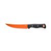 Benchmade Meatcrafter Orange CPM-S45VN Trailing Point Fixed Blade Carbon Fiber Handle Front Side